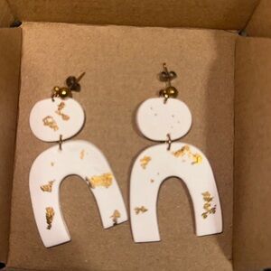 Handmade earrings from small business